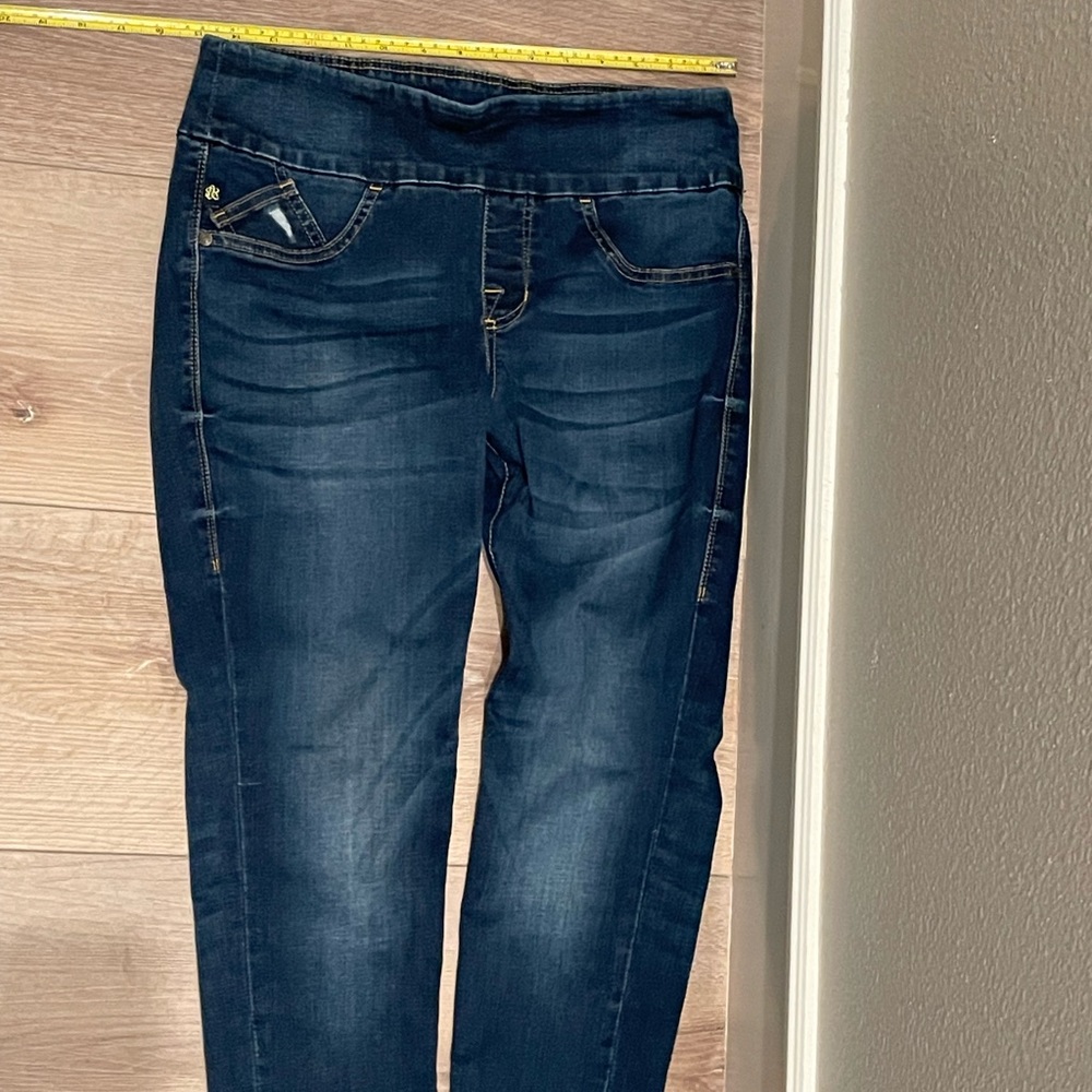 Rock & Republic stretch denim pull on jeans jeggings size 10s